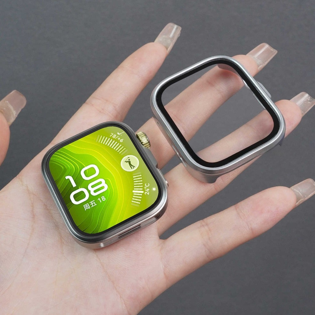 กรอบ PC สําหรับ Huawei Watch Fit4 FIT3, Anti-Scratch กระจกนิรภัยสําหรับนาฬิกา Fit4Pro