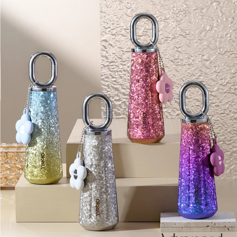 Oball Titanium Cup Pure Titanium Thermos Cup สุภาพสตรี 2025 สไตล์ใหม่ชาท่อระบายน้ําชากรองน้ําถ้วยของ