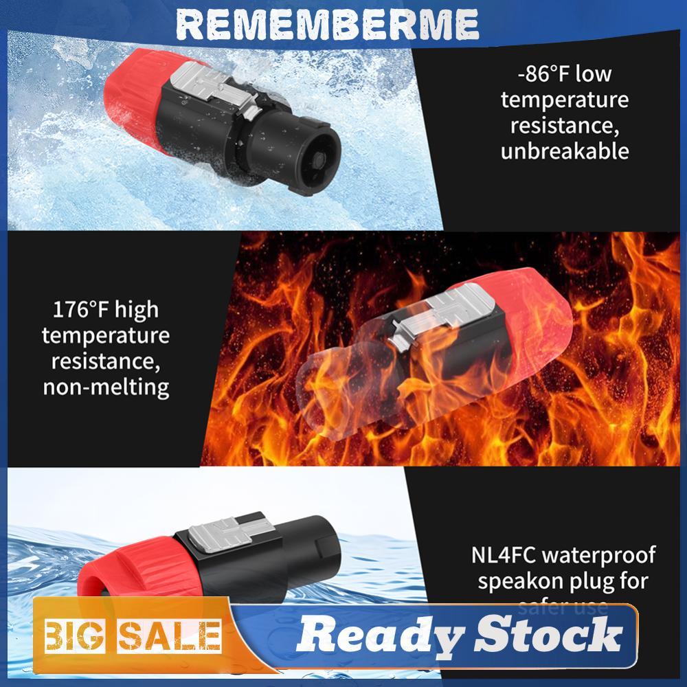 ขั้วต่ออะแดปเตอร์พูด 4 เสาพร้อมล็อคบิดสําหรับ NL4FC NL4FX NLT4X NL2FC