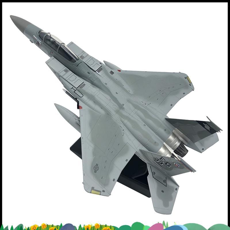 Super 1/100 Scale Diecast เครื่องบิน F15 Eagle American Navy เครื่องบินสําหรับคอลเลกชันของขวัญตกแต่ง