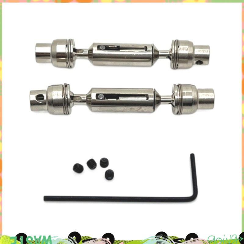 RC รถอัพเกรดด้านหน้าด้านหลังไดรฟ์เพลาชุด RC รถอัพเกรดส่วนด้านหน้าด้านหลังไดรฟ์เพลาสําหรับ 1/16 C64 C