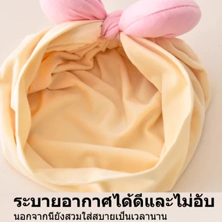 Newหมวกเด็กแรกเกิดรุ่น ผ้าโพกหัวโบว์ ที่คาดผม สำหรับเด็กผ้า หมวกบินนี่ นุ่ม ยืดหยุ่น