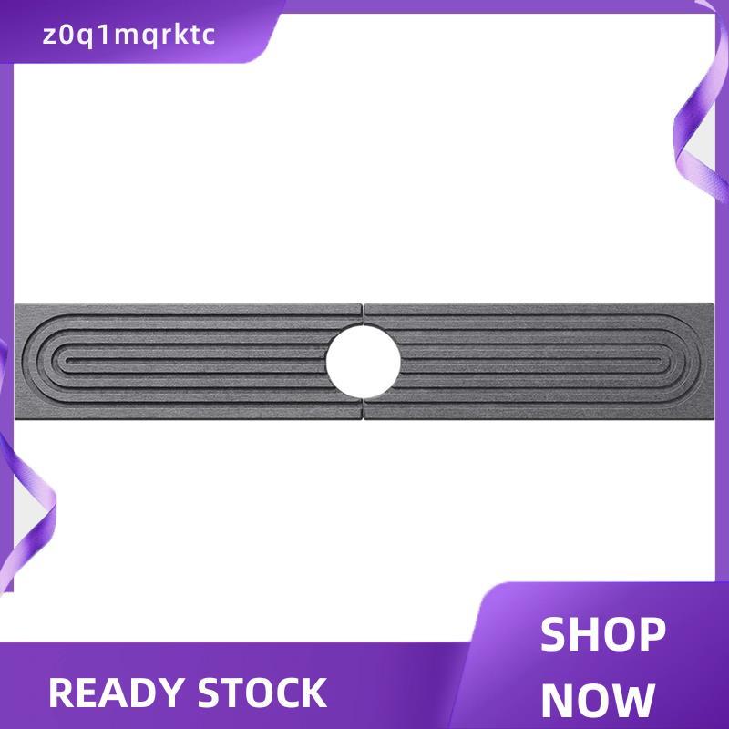 z0q1mqrktc Faucet Splash Guard สําหรับเคาน์เตอร์ห้องน้ํา, Diatomite Fast Drying Stone Faucet Mat for