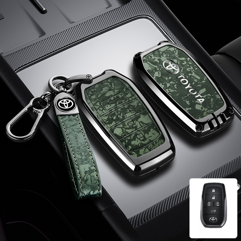 เคสกุญแจ Toyota ALPHARD 2023 ที่หุ้มกุญแจรีโมทรถยนต์ 30/40 VELLFIRE HYBIRD เคสกุญแจรถยนต์ เคสกุญแจรี