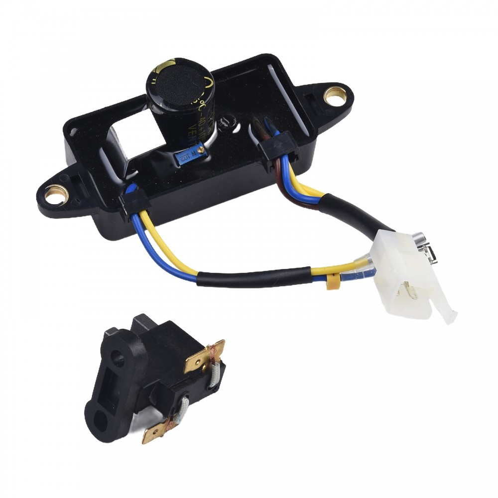 โคลง +168 แปรงคาร์บอน 1kw ถึง 4kw 250v | เปลี่ยนรูปสี่เหลี่ยมผืนผ้า 220uF