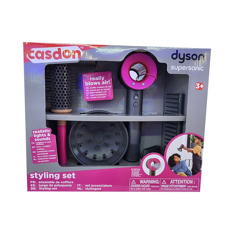 Dyson Toy Supersonic Hair Dryer Styling Set (#933257)