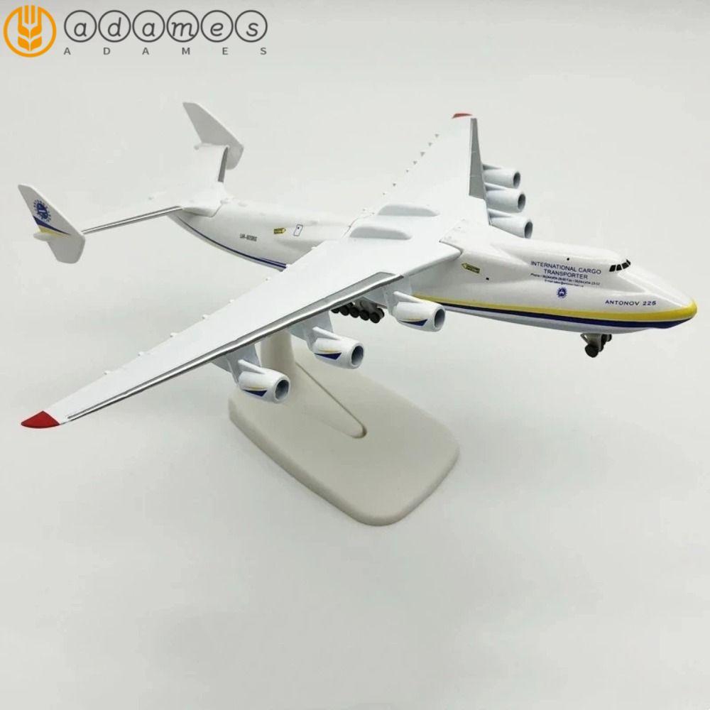 ADAMES AN225 เครื่องบินรุ่น,Diecast 1/400 Scale Antonov an-225, Static เครื่องบิน Miya โลหะจําลองเคร