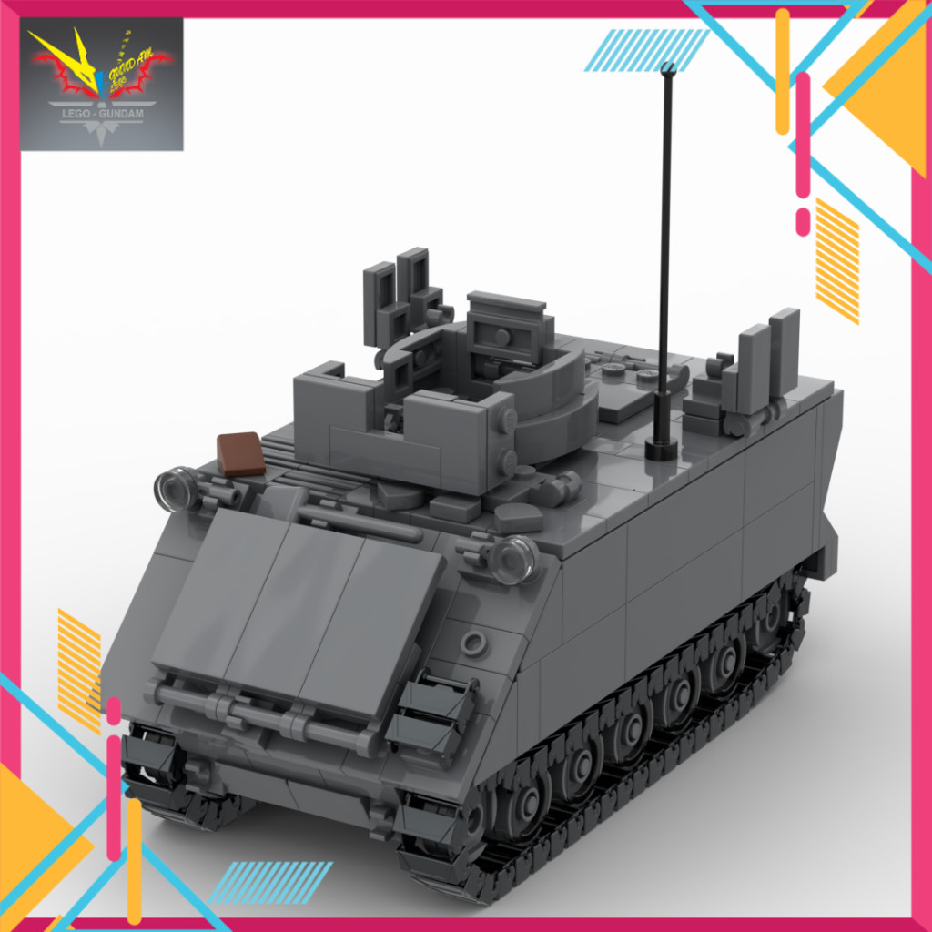 MOC Assembly Toy Military Model Army M113 ACAV Vietnam War