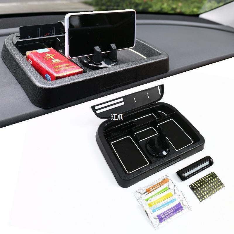 ดัดแปลงเหมาะสําหรับ modely Accessories Dashboard/Tesla Mobile Phone Holder Storage Box 3 Storage J3U