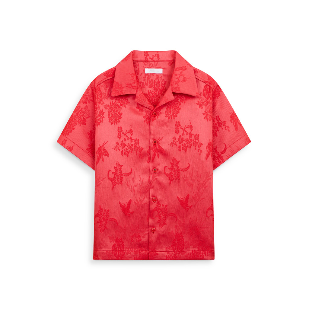 AIIZ (เอ ทู แซด) - AIIZ เสื้อเชิ้ตเด็กผู้ชายแขนสั้น