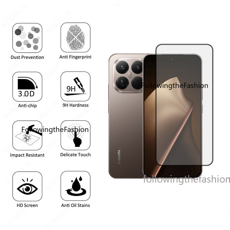 2 in 1 ป้องกันหน้าจอสําหรับ Xiaomi Mi 15T Pro 2025 Mi 15T 15 T 15TPro 4G 5G 2025 Full Coverage HD กระจกนิรภัยป้องกันหน้าจอโทรศัพท์ฟิล์มด้านหน้ากล้องกลับฟิล์ม ราคา ถูกที่สุด ดีลบีเคเค แกลเลอรีภาพที่ 3