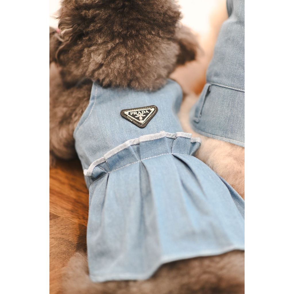 Bark Fifth Avenue Pawda Denim Dress