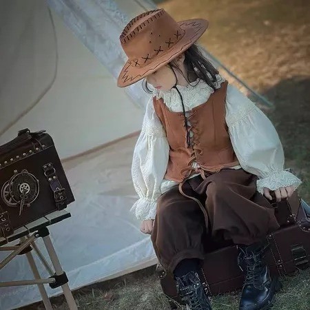 UNISEX ผู้ใหญ่และหมวก COWBOY สําหรับผู้ชายและผู้หญิง BONUS สง่างามแฟชั่น COWBOY SCARF คุณภาพสูง KAYO