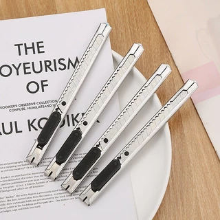S00103 มีดคัตเตอร์ มีดคัตเตอร์ สแตนเลส มีดคัตเตอร์ โลหะ ตัดกระดาษ งานฝีมือ