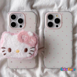 เคสไอโฟน Redmi Note 12 11 14 13 11S 10 8 Pro Plus 13C 14C 12C 9C 12 10C 9T 9A A1 POCO C75 C61 ปกการ์ตูนคิตตี้สุดหรู