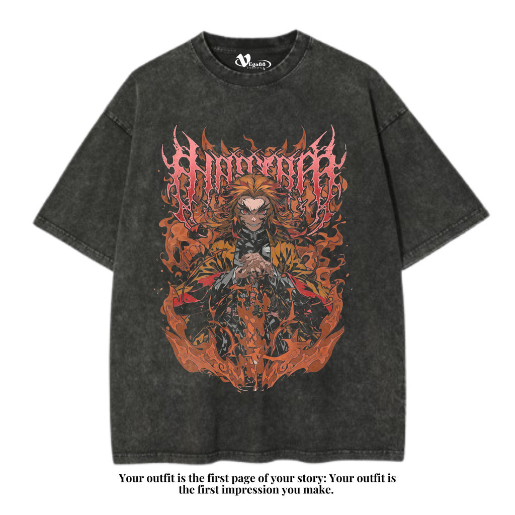 พร้อมสต็อก Magic Hand Pattern เสื้อยืดอเนกประสงค์แบรนด์เทรนด์ผู้ชายและผู้หญิงล้างและเสื้อยืดโบราณ