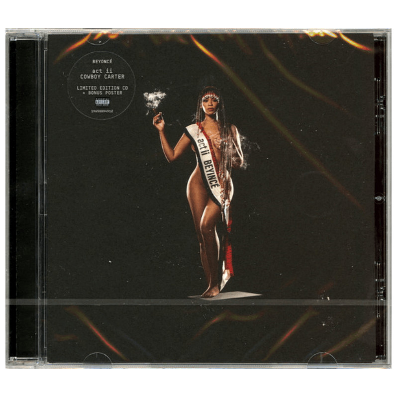 Beyonce Cowboy Carter CD Album 2024 ใหม่เอี่ยมยังไม่ได้เปิด 11.25