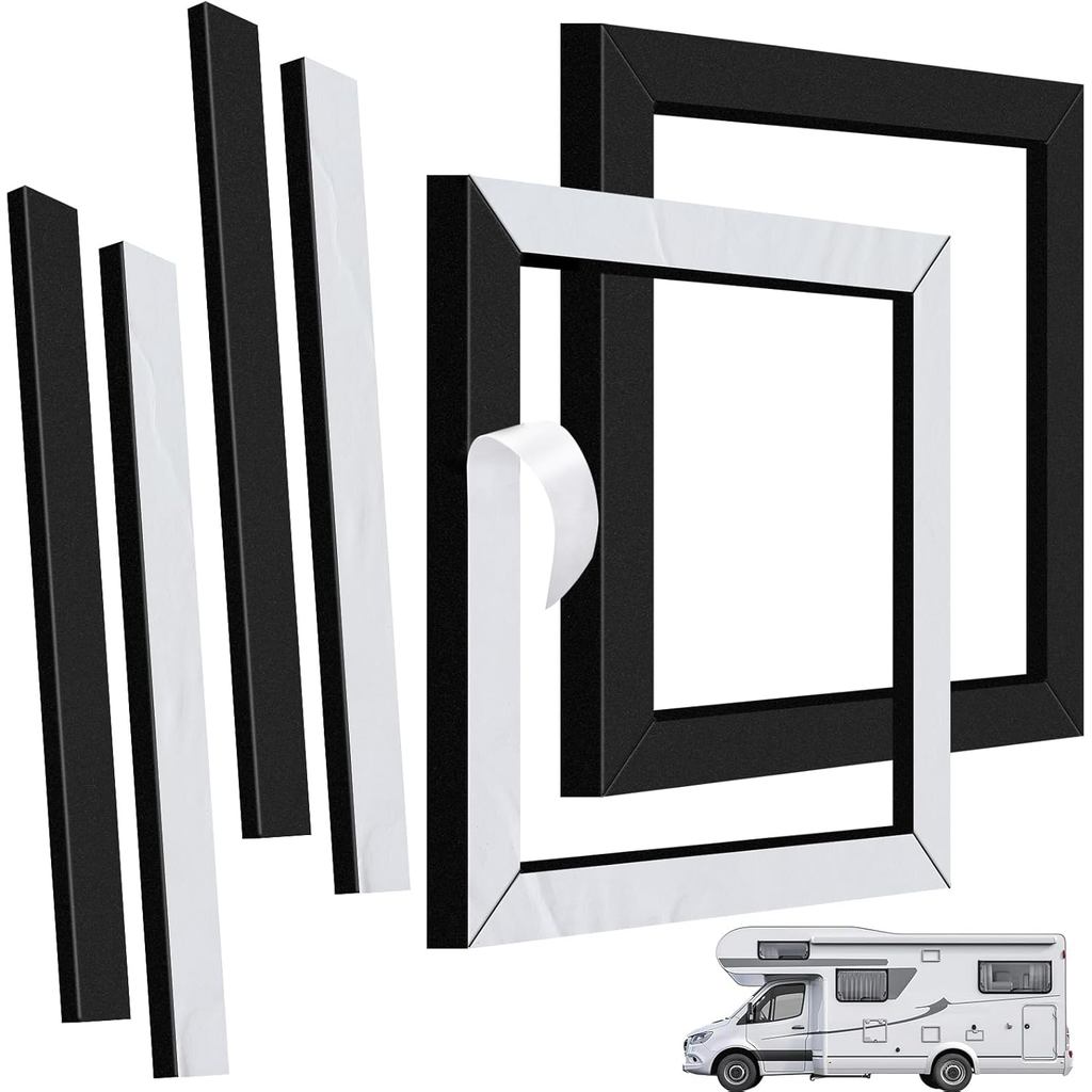 1 Set RV AC Gasket, 14x14 Inch Universal RV Roof Air Conditioner Gasket and Seal Kit, RV Air Conditi