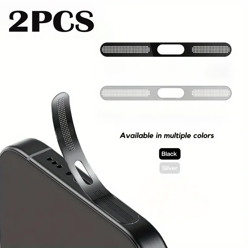 2PCS โลหะกันฝุ่นสําหรับ Xiaomi 17 Pro Max Xiaomi 15 14 13 Pro Ultra ลําโพงตาข่ายฝุ่นกาวฝาครอบใช้งานร่วมกับสมาร์ทโฟนรุ่นต่างๆ