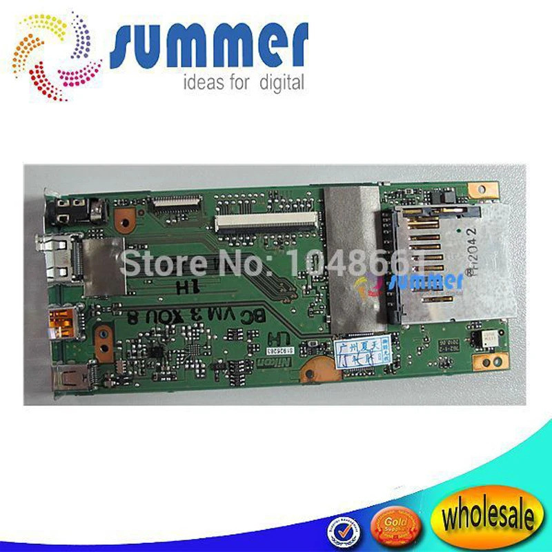 D3100 เมนบอร์ดเมนบอร์ดสําหรับ Nikon D3100 บอร์ดหลักซ่อมกล้อง