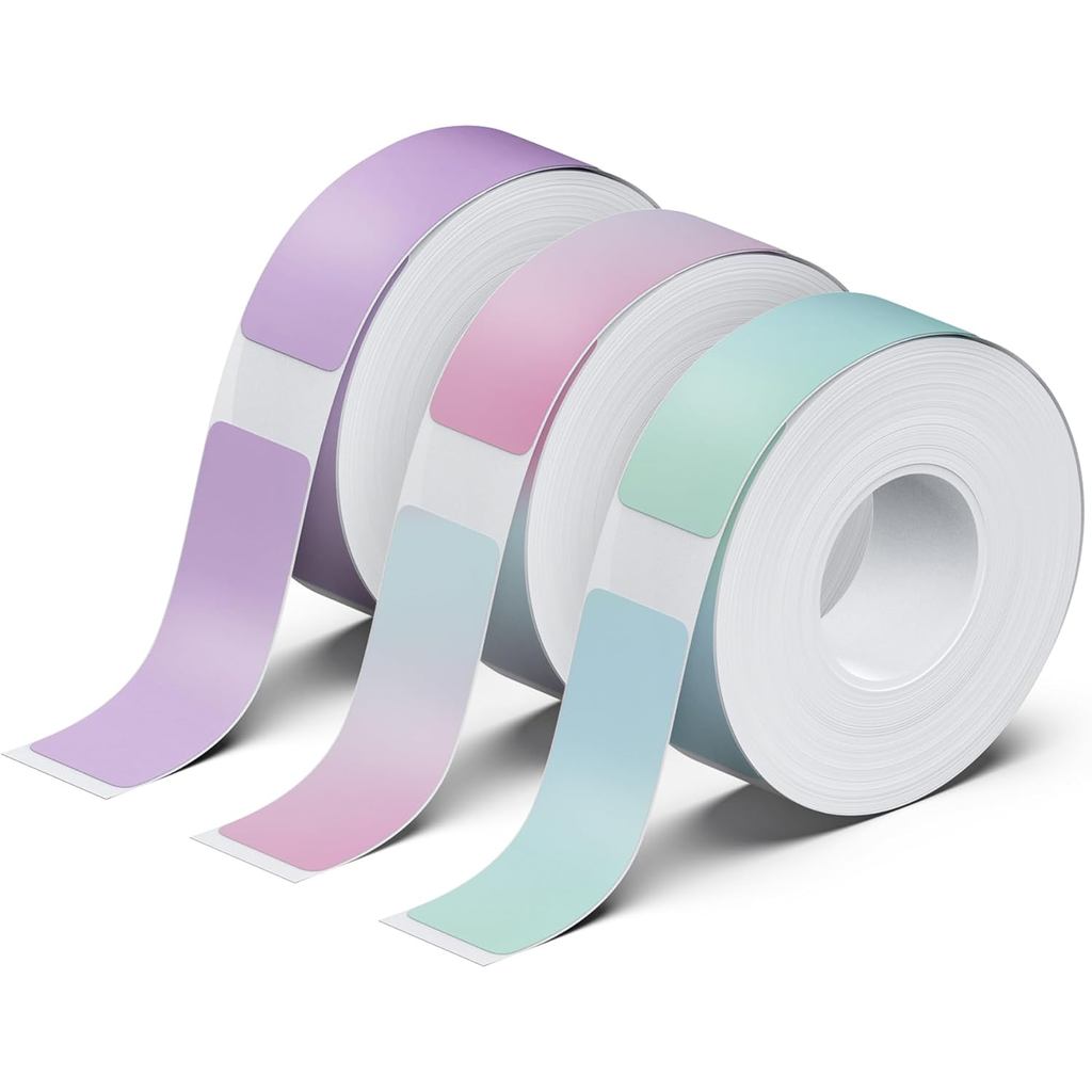 POLONO Genuine P31S Label Maker Tape, Adapted Label Print Paper, Self-Adhesive Label Tape, 14x40mm(0