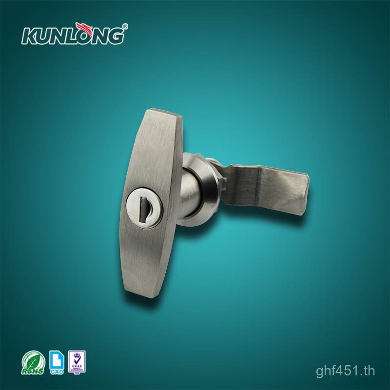 อุปกรณ์อัตโนมัติ T-Shaped Handle Turning ล็อคลิ้น SK1-705 Shangkun กล่องควบคุมสแตนเลสล็อค Handle ล็อ