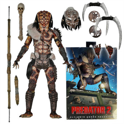 NECA Predator 2 Ultimate Snake Predator 7" Action Figure ของเล่น