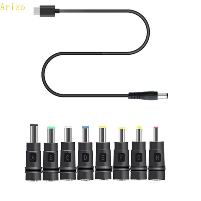 Arizo USB C Type C PD ถึง 12V 3 5 4 0 4 8 5 5x2 5 มม.สายไฟ 100 ซม.65W สูงสุด