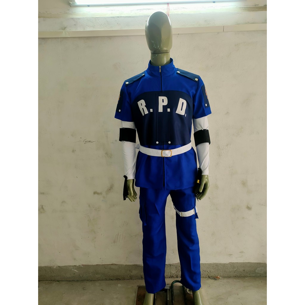 ชุดคอสเพลย์ Resident Evil 2 สำหรับตัวละคร Leon และ Kennedy สไตล์ RPD