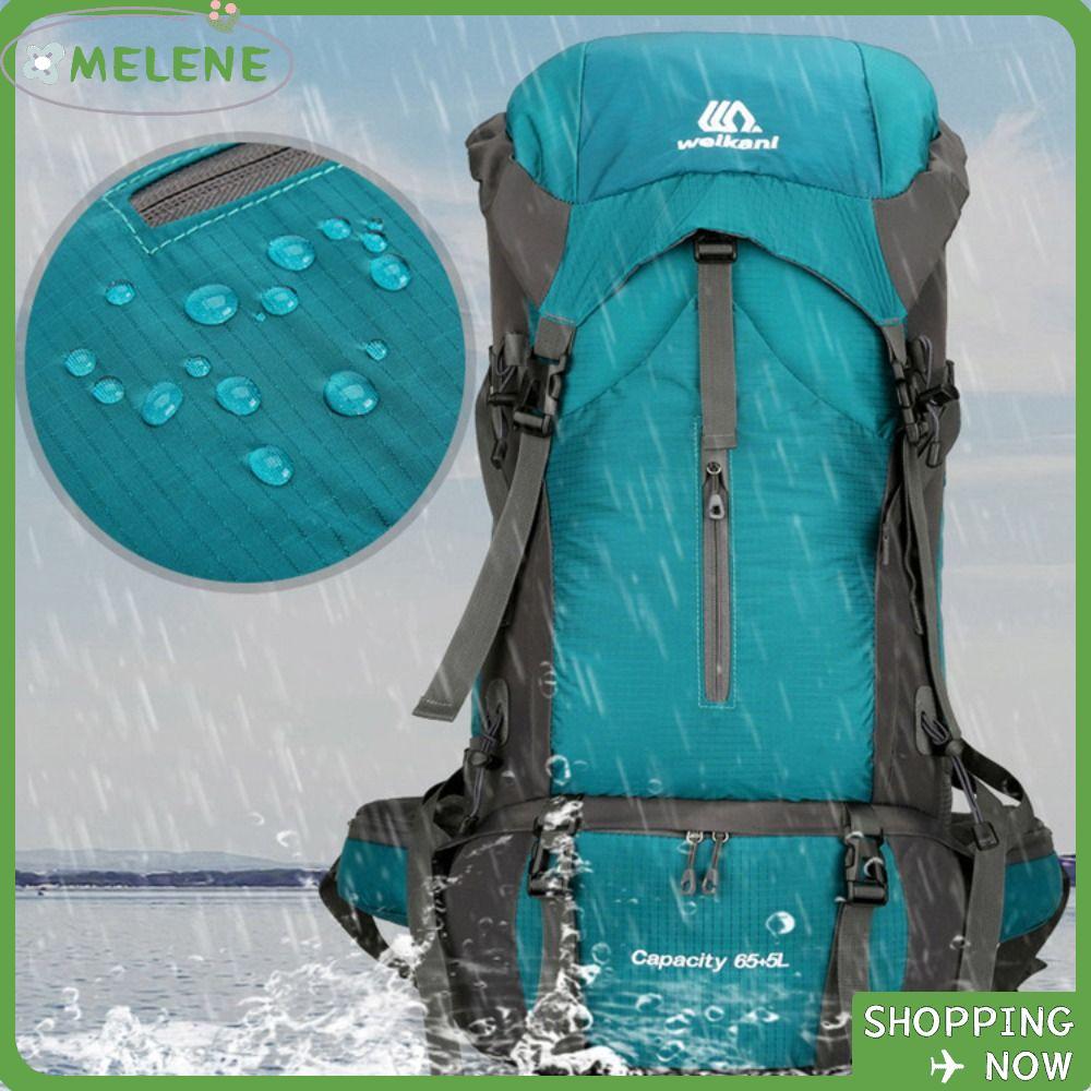 HOBBYIN Travel Rucksack, 70L Multi Purpose Travel Backpack,แบบพกพาขนาดใหญ่ความจุมือถือกันน้ํากระเป๋า