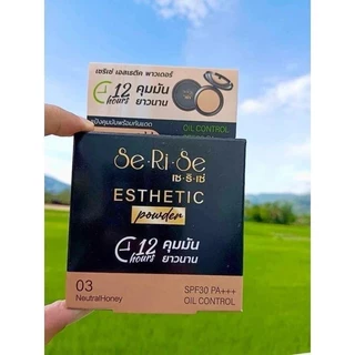 1 แถม 1 แป้งพัฟเซริเซ่ Serise Esthetic power แป้งผสมกันแดดSpf30pa+++ รองพื้น เครื่องสำอาง Women