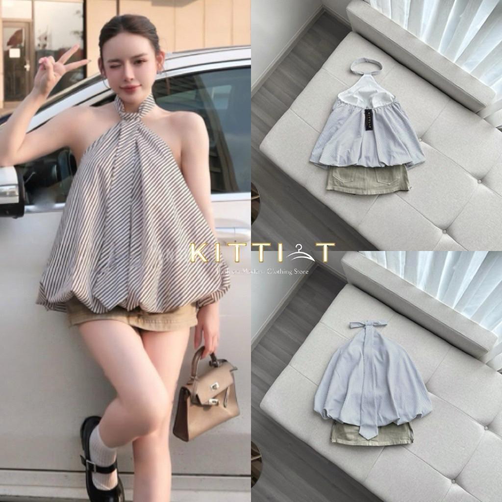 M.shop (พร้อมส่ง) ชุดเซตน่ารักแบบคุณหนู KT 870 Kitti205
