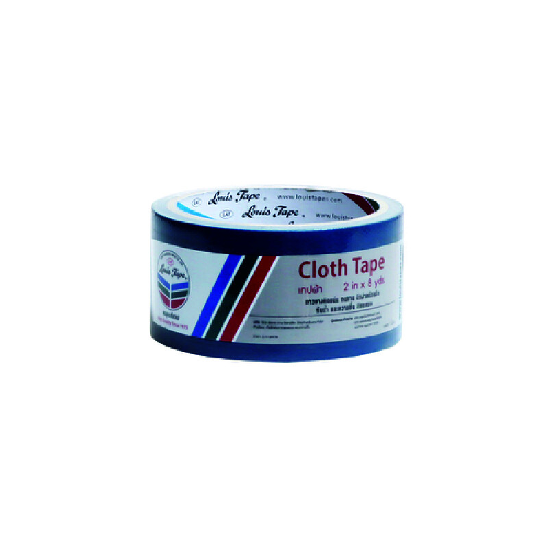 เทปผ้า หลุยส์ สีน้ำเงิน 2 นิ้วx8 หลา