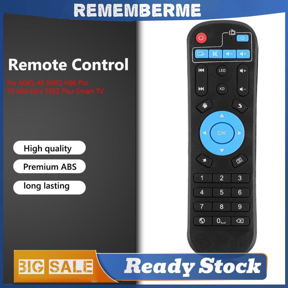 รีโมทคอนโทรลอัจฉริยะสําหรับ MXQ-4K MXQ H96 Pro T9 X96 Mini T95Z Plus