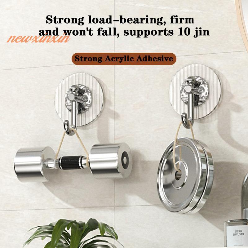 [NT-t] Strong Multi-Functional ไม่มีเจาะติดผนัง Traceless ตะขอกาวสําหรับห้องน้ําห้องนอนห้องนั่งเล่น 