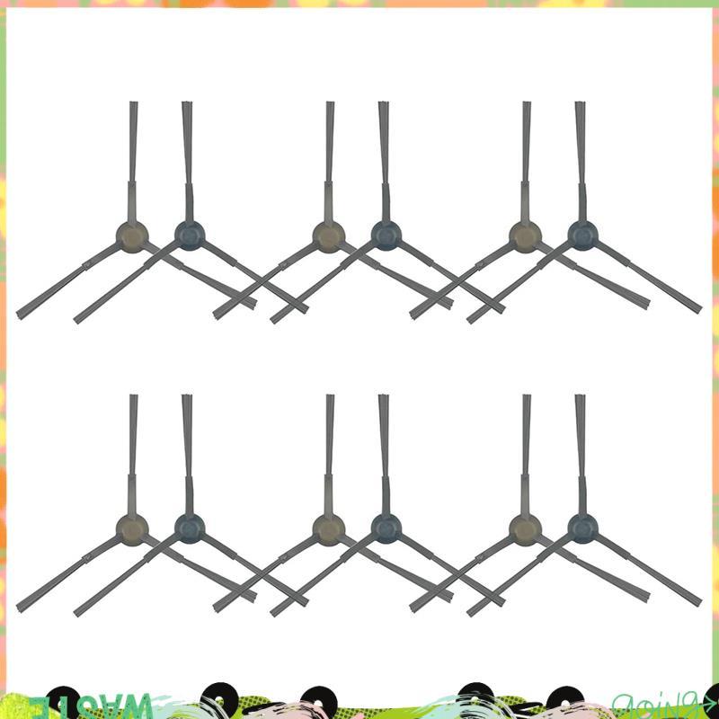 12 ชิ้นสําหรับ E10S แปรงด้านข้างหุ่นยนต์เปลี่ยนแปรงด้านข้างสําหรับ E10S อะไหล่
