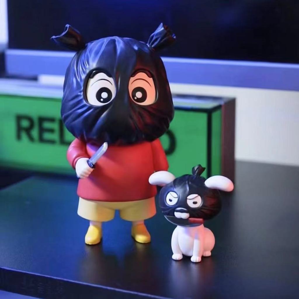 สินค้าใหม่ พร้อมส่ง Crayon Shin-Chan รุ่น Q Masked Shin-Chan Shin-Chan Shin-Chan Kitty Robbery Postu