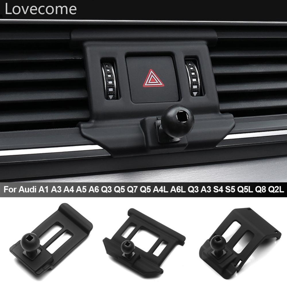 Lovecome เฉพาะที่วางโทรศัพท์ฐานจัดระเบียบ Mount Bracket สําหรับ Audi A1 A3 A4 A5 A6 Q3 Q5 Q7 Q5 A4L 