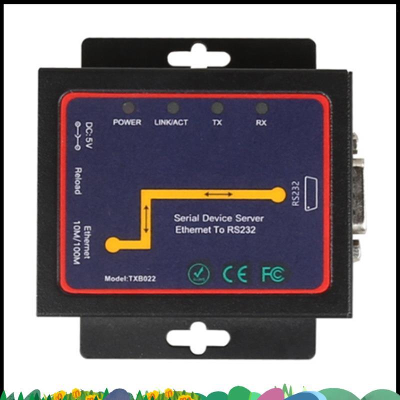 Super Industrial Modbus Serial RS232 RS485 RS422 to Ethernet Converter RJ45 to RS232 + RS485 Convert