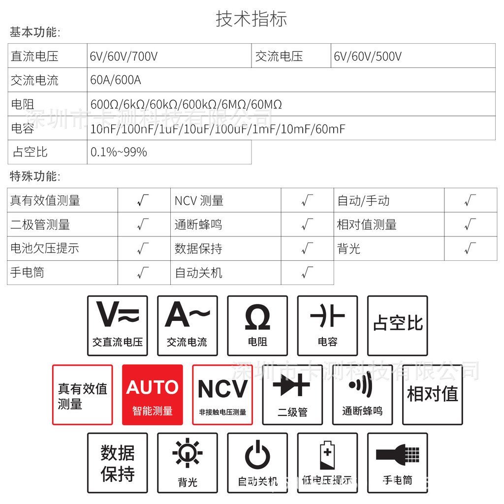มัลติมิเตอร์เฉพาะ MB5E