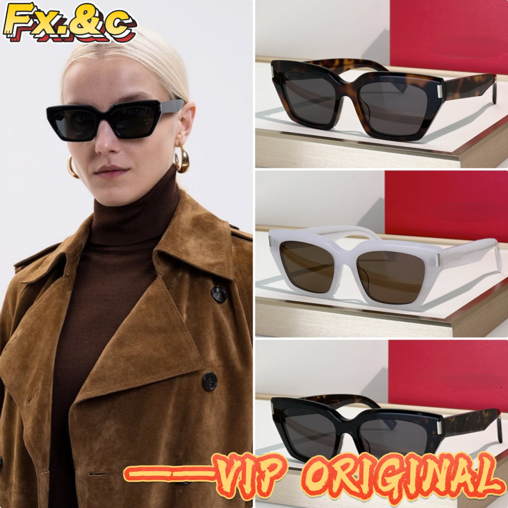 【ก่อนสั่งสอบถาม】ราคา2000 YYY MOD：SL 826 page แว่นกันแดดผู้หญิง กรอบทรงเรขาคณิต size：55口18-145