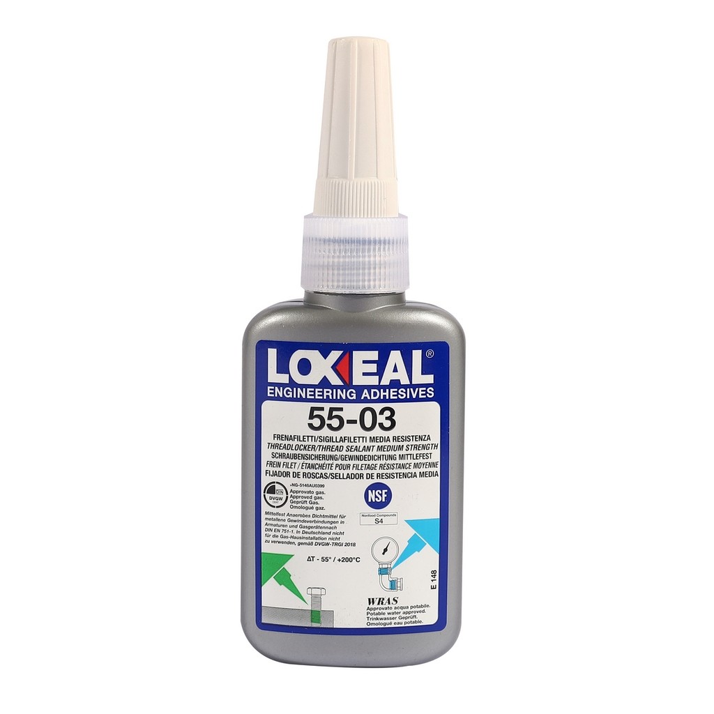 LOXEAL 55-03 Thread lock น้ำยาล็อคเกลียว ล็อคน็อต (ล็อคซีล)