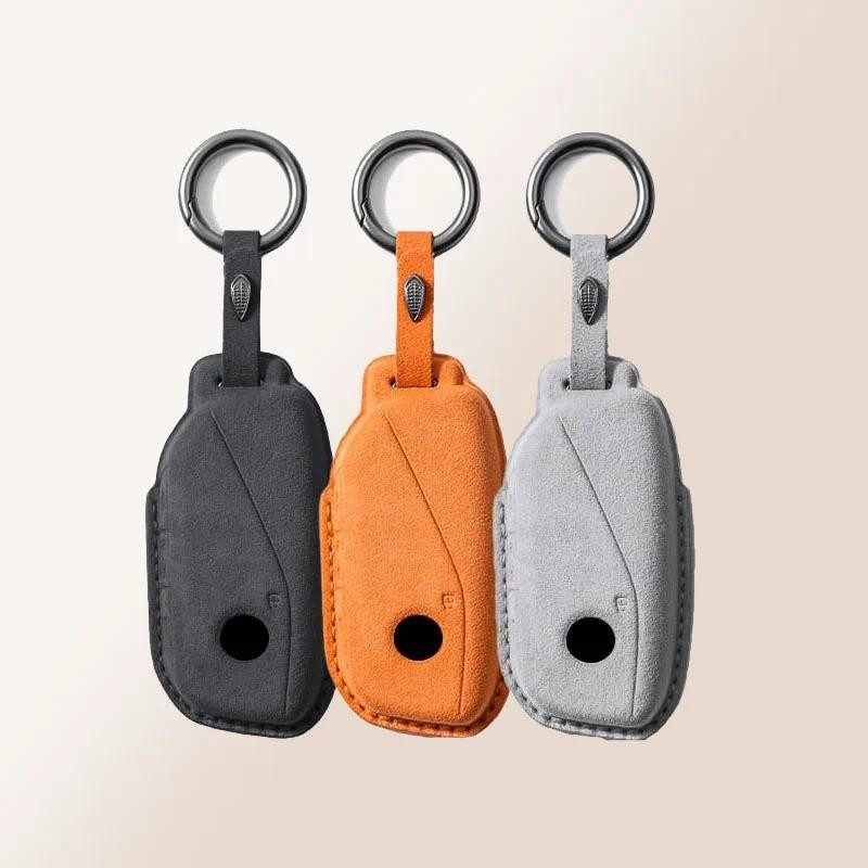 สําหรับ BMW X1 IX XM X5 X6 X7 I7 Ix XM I7 X7 Energy 2023 2024 สมาร์ทรีโมทกุญแจรถพวงกุญแจอุปกรณ์เสริม