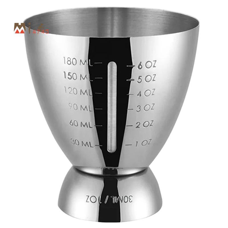 Mi4743สแตนเลสวัดคู่Jigger 1-6 Oz Barชุดเครื่องมือค็อกเทล,รวมถ้วยเชคเกอร์