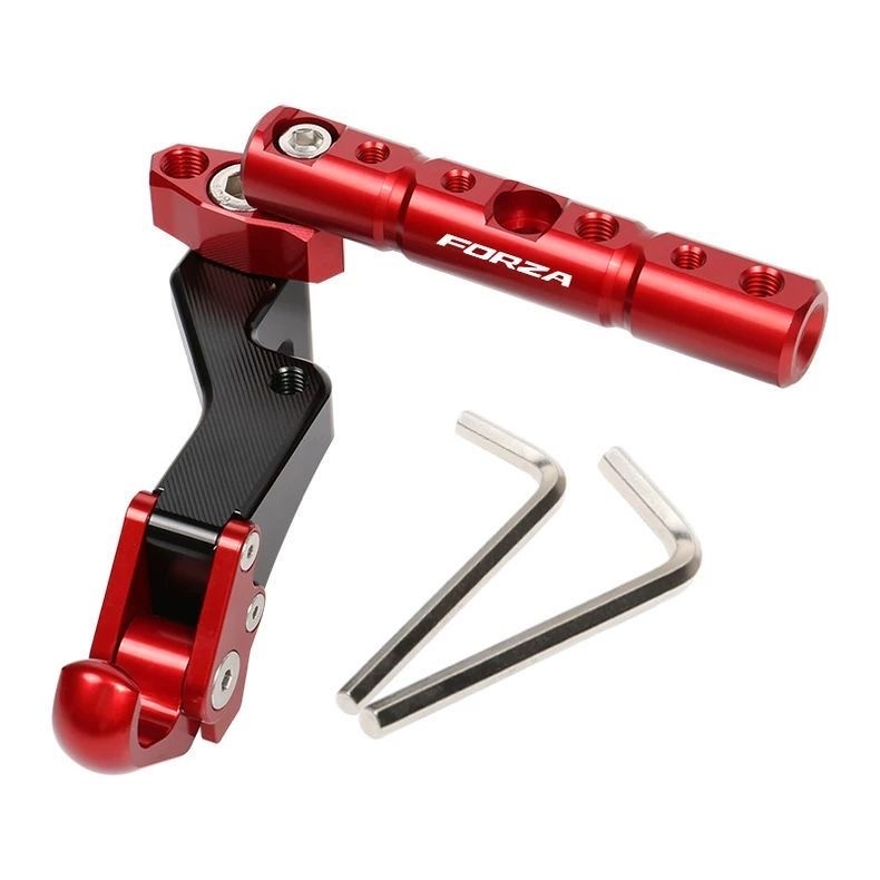 ฮอนด้า ฟอร์ซา 350 250 300 ฟอร์ซา 750 ฟอร์ซา 350 NSS350 ซีเอ็นซี อลูมิเนียมตะขอรถจักรยานยนต์ถุงเก็บหมวกกันน็อคตะขอตะขอโครเชต์แขวนก้านต่อ - รูปที่ 2