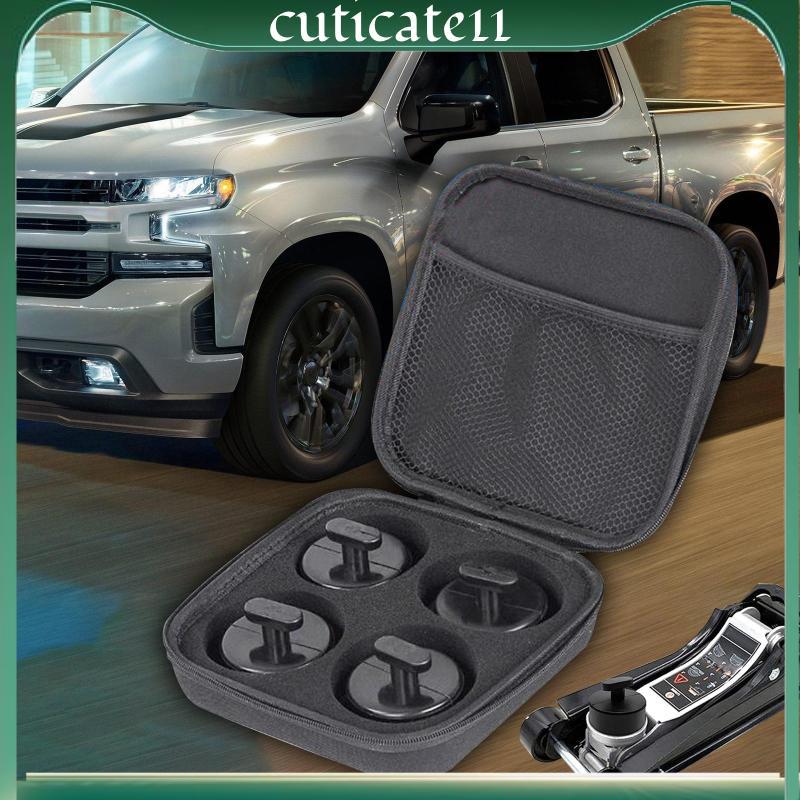[cuticate11] แผ่นรองยกแจ็ค 4x ทนต่อการสึกหรอพร้อมกล่องเก็บของแผ่นรองแจ็คทนทานสําหรับ Chevrolet Corve