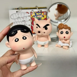 💥 จัดส่งจากประเทศไทย 💥Crayon Shin chan Bathe Himawari Action รูปอะนิเมะ COD สต็อกคอสเพลย์ Action Figure ตุ๊กตาของเล่นสําหรับของขวัญเด็กคอลเลกชันเครื่องประดับรถบ้านเค้กตกแต่ง Gacha