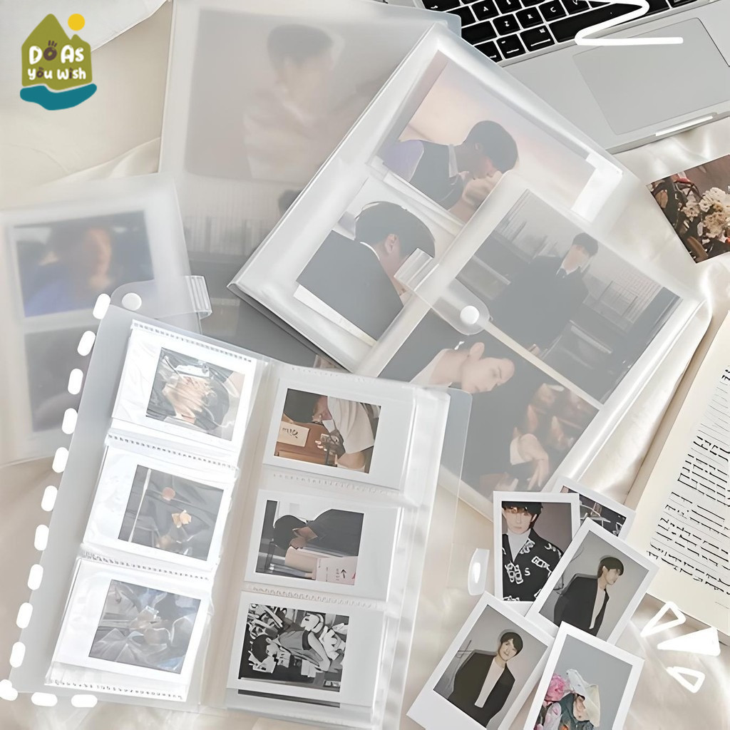 แฟ้มโฟโต้การ์ด Kpop โฟโต้การ์ด 3นิ้ว แฟ้มใส่การ์ด อัลบั้มรูป 2/3/4ช่อง แฟ้มเก็บการ์ดอาร์ตทอย สําหรับใส่การ์ดโลโม่