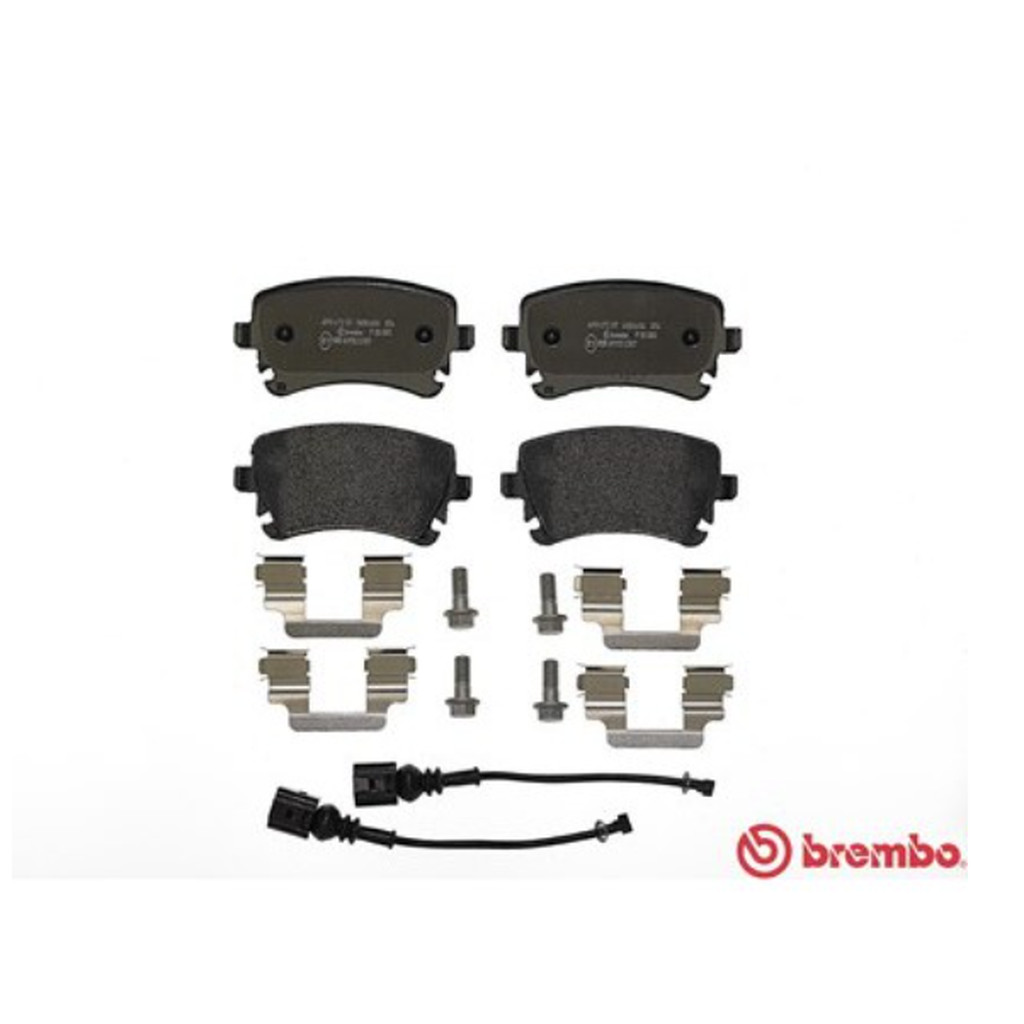 ผ้าดิสเบรคหลัง VW CARAVELLE T5 2003-2015 CARAVELLE T6 2015- 1.9 2.0 2.5 3.2 TDI BiTDI V6 e-Caravelle