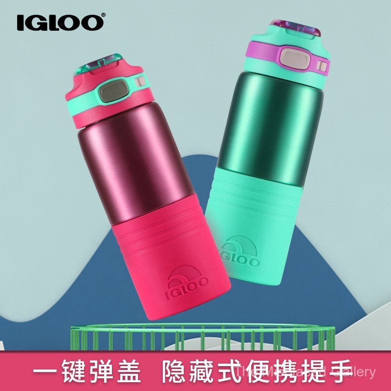 304 สแตนเลสกระติกน้ําร้อนถ้วย 316 ขายส่งขวดน้ําแบบพกพานักเรียนกระติกน้ําร้อน igloo ของขวัญสร้างสรรค์